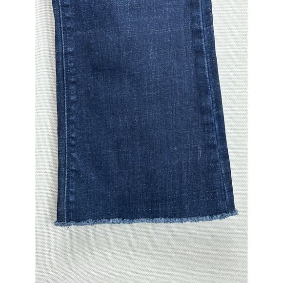 American Eagle Jeans Womens 8 31/27 Flared Artist Stretch Distressed Denim - Picture 3 of 16